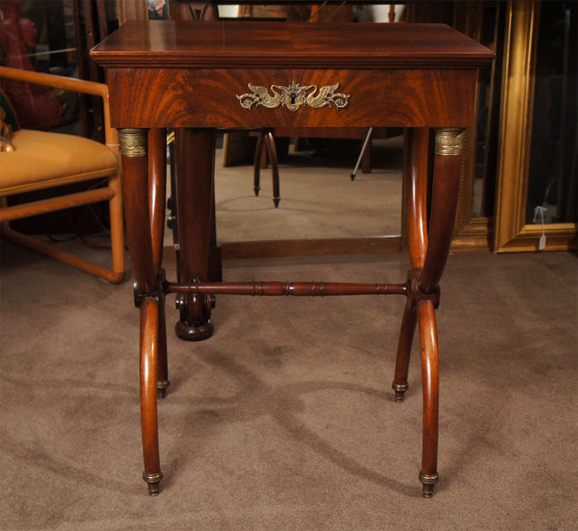 French Charles X Style Side Table