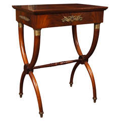 French Charles X Style Side Table French Charles X Style Side Table