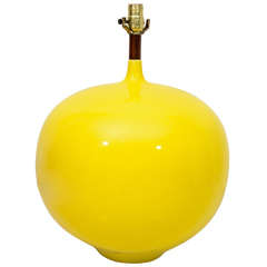 Mod Yellow Lamp