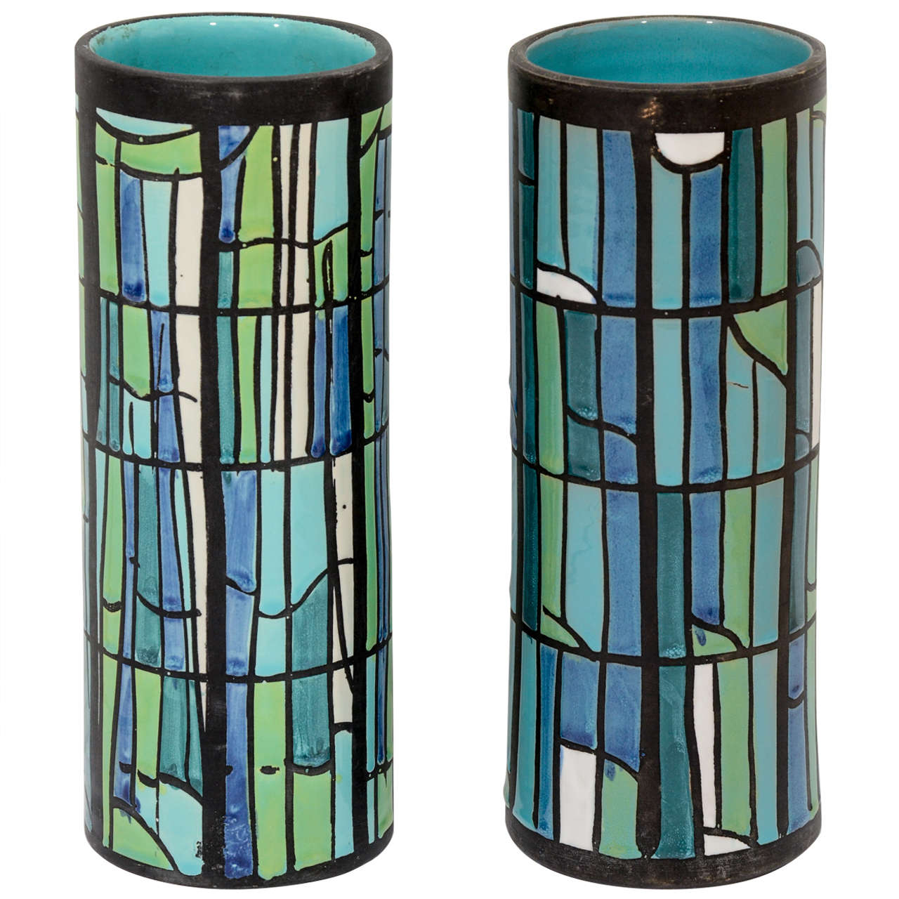 Pair of Bitossi Vases