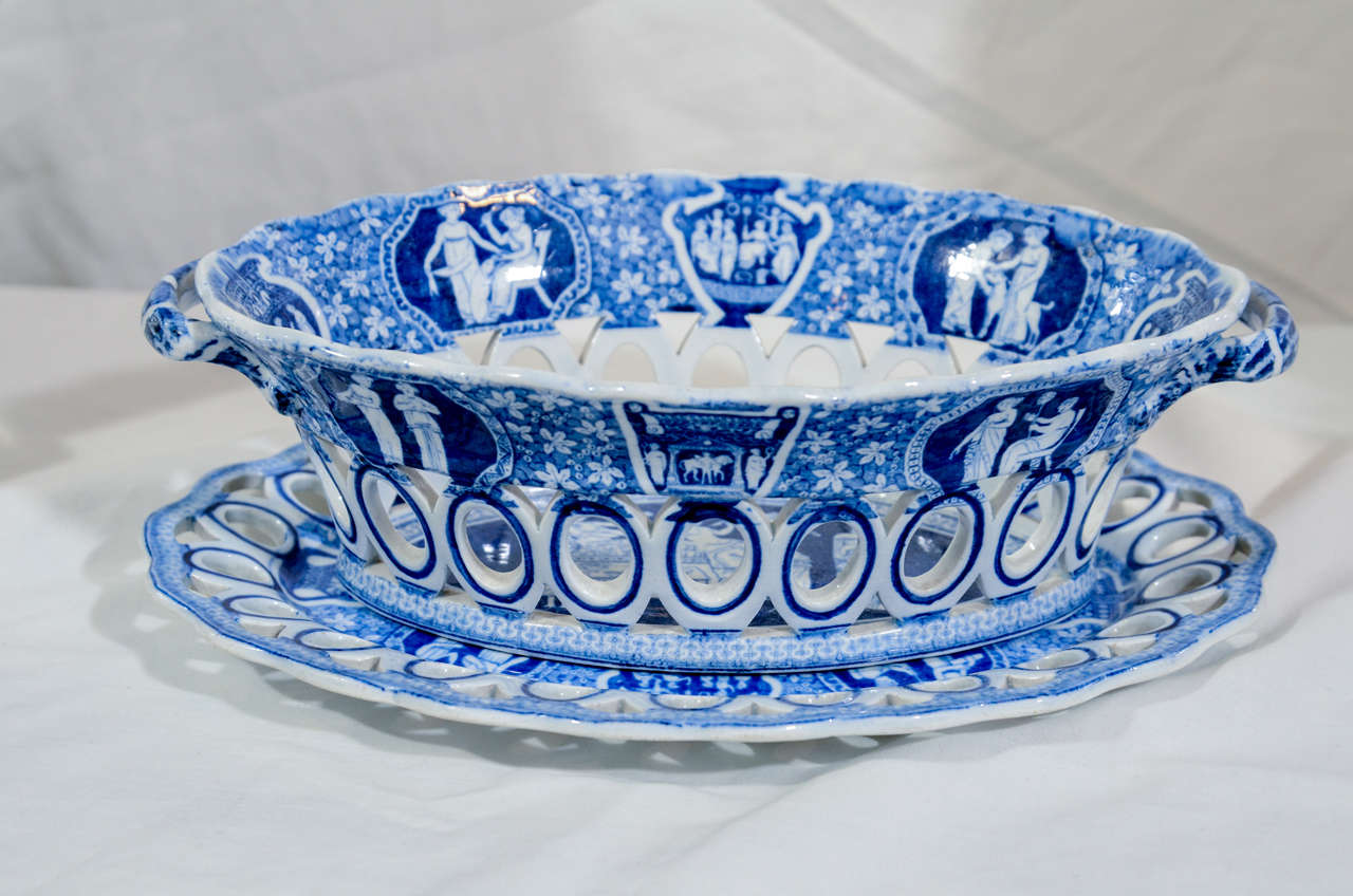 Dinner Service Set of Dishes in the Spode Greek Pattern at 1stDibs