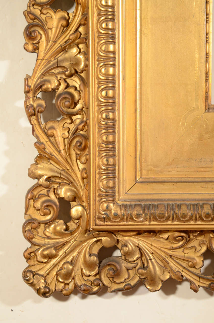 American Gilded Age Renaissance Revival Picture Frame