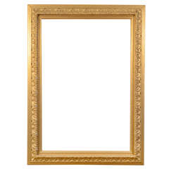 Late 19th Century Beaux-Arts Gilt Picture Frame