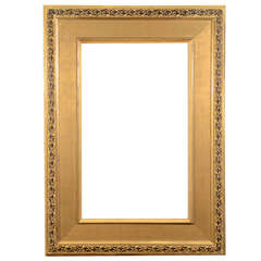 Aesthetic Movement Gilded Oak Cassetta Picture Frame