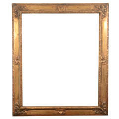 Continental Baroque Style Carved and Gilt Frame