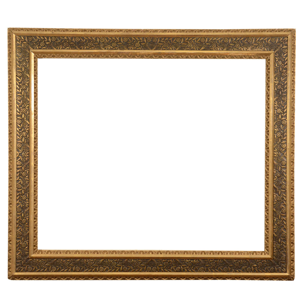 19th Century Aesthetic Movement Picture Frame With Egg And Dart