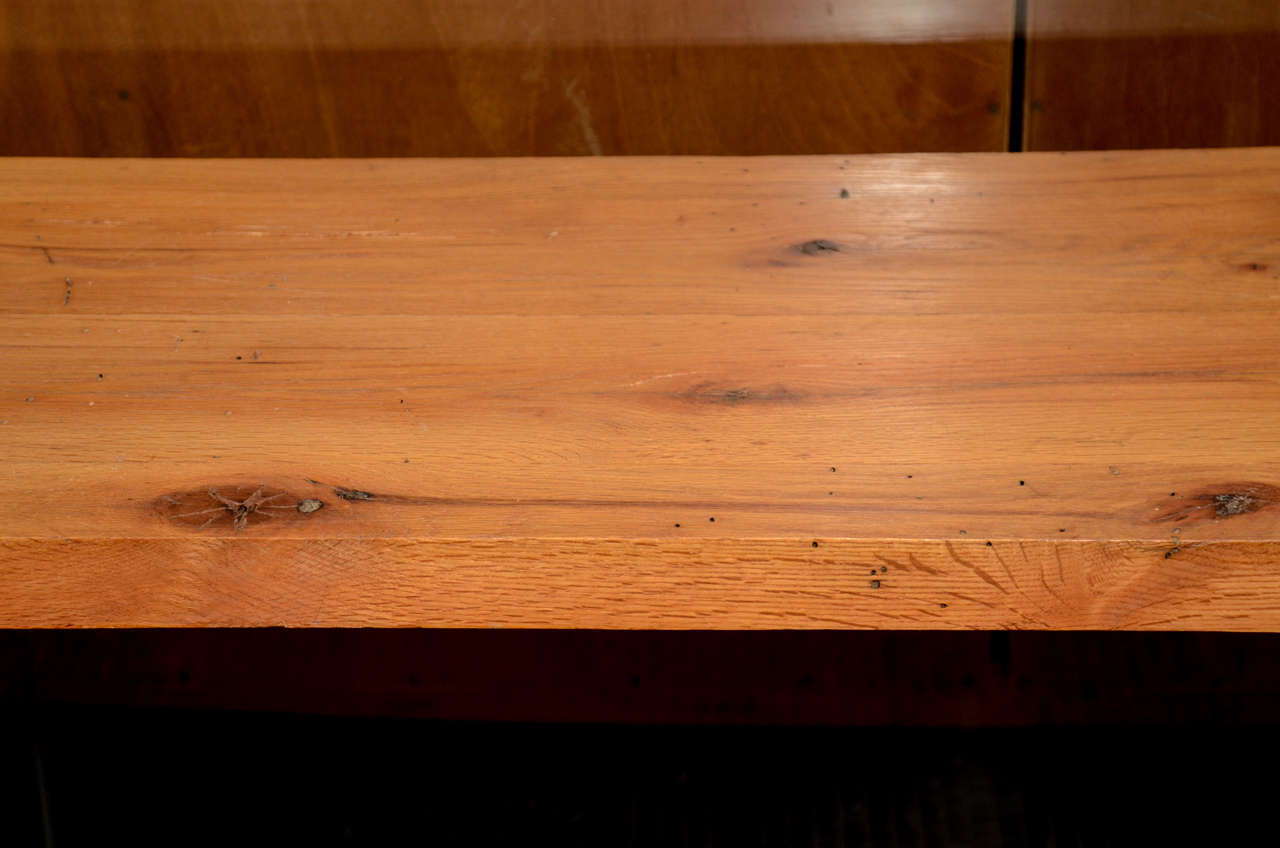 Cantilevered Desk In Vintage White Oak 3