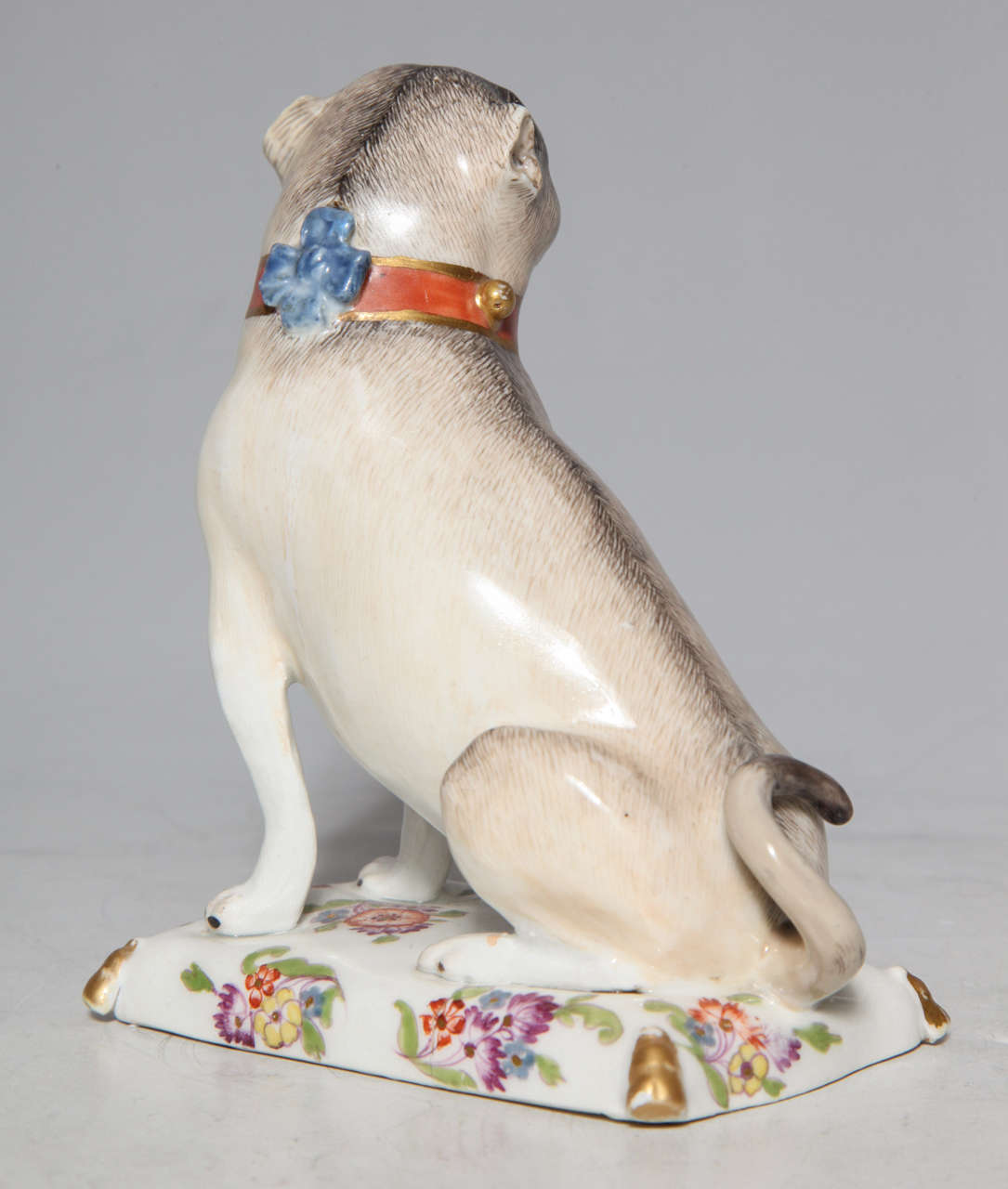 Meissen Porcelain Pug Dog by J.J. Kandler, circa 1750 In Excellent Condition In New York, NY