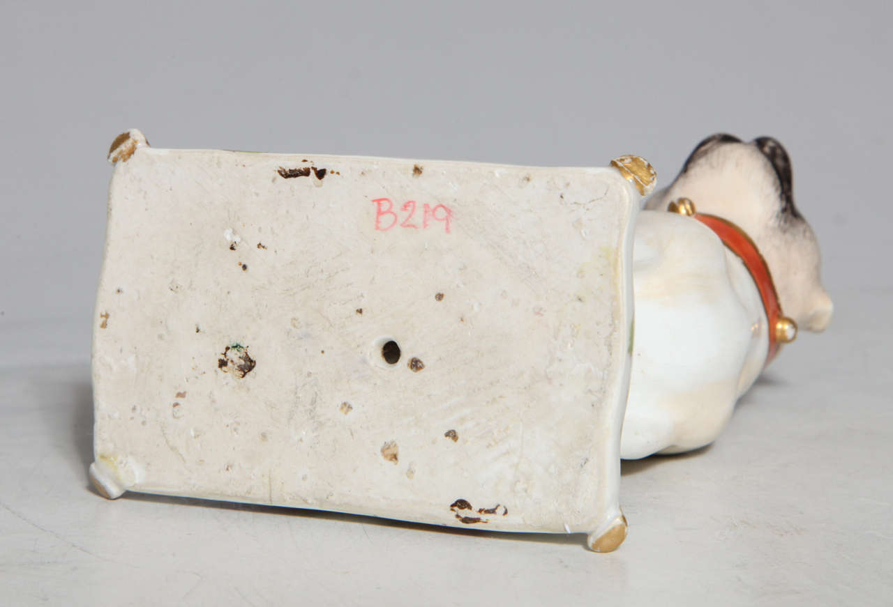 Meissen Porcelain Pug Dog by J.J. Kandler, circa 1750 1
