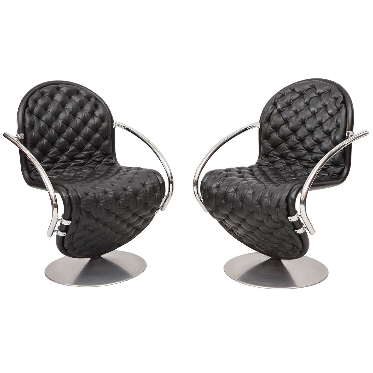 Verner Panton System 1-2-3 Chairs 