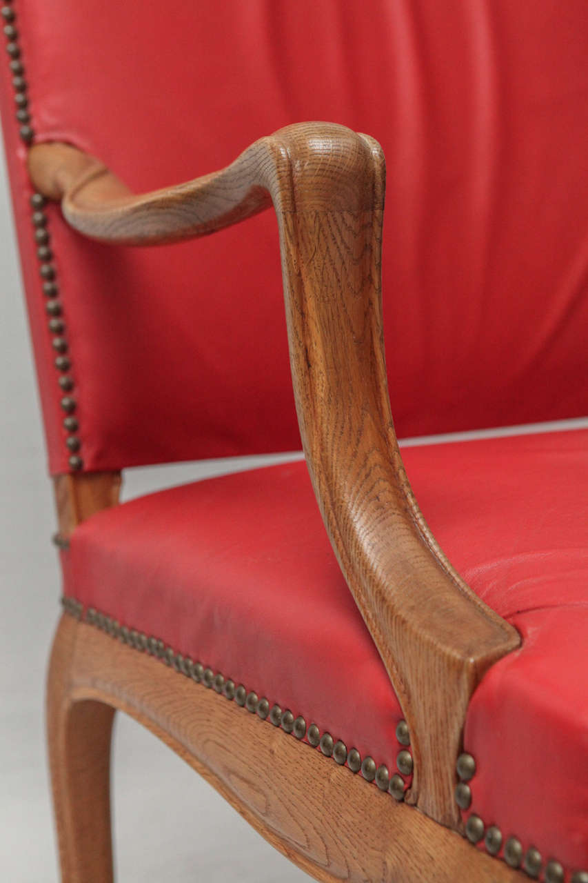 Leather Frits Henningsen Armchair