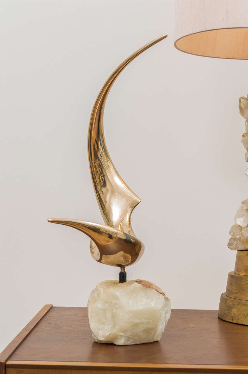 Brass Lou Pierson Sculpture