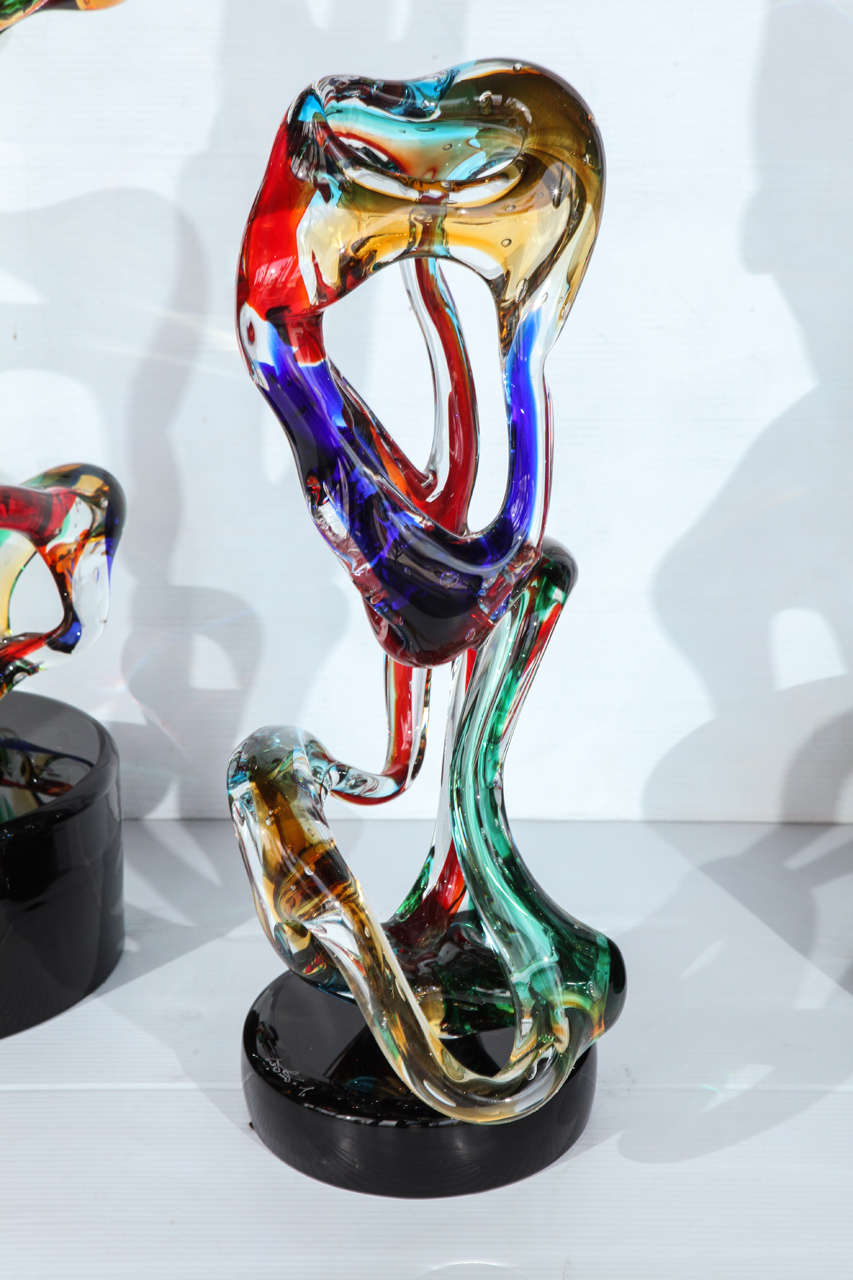 Abstract Set of Four Italian Sculptures 6