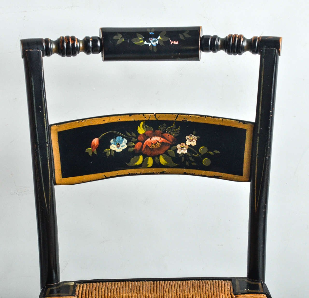 a rush seat is typical of what style of furniture