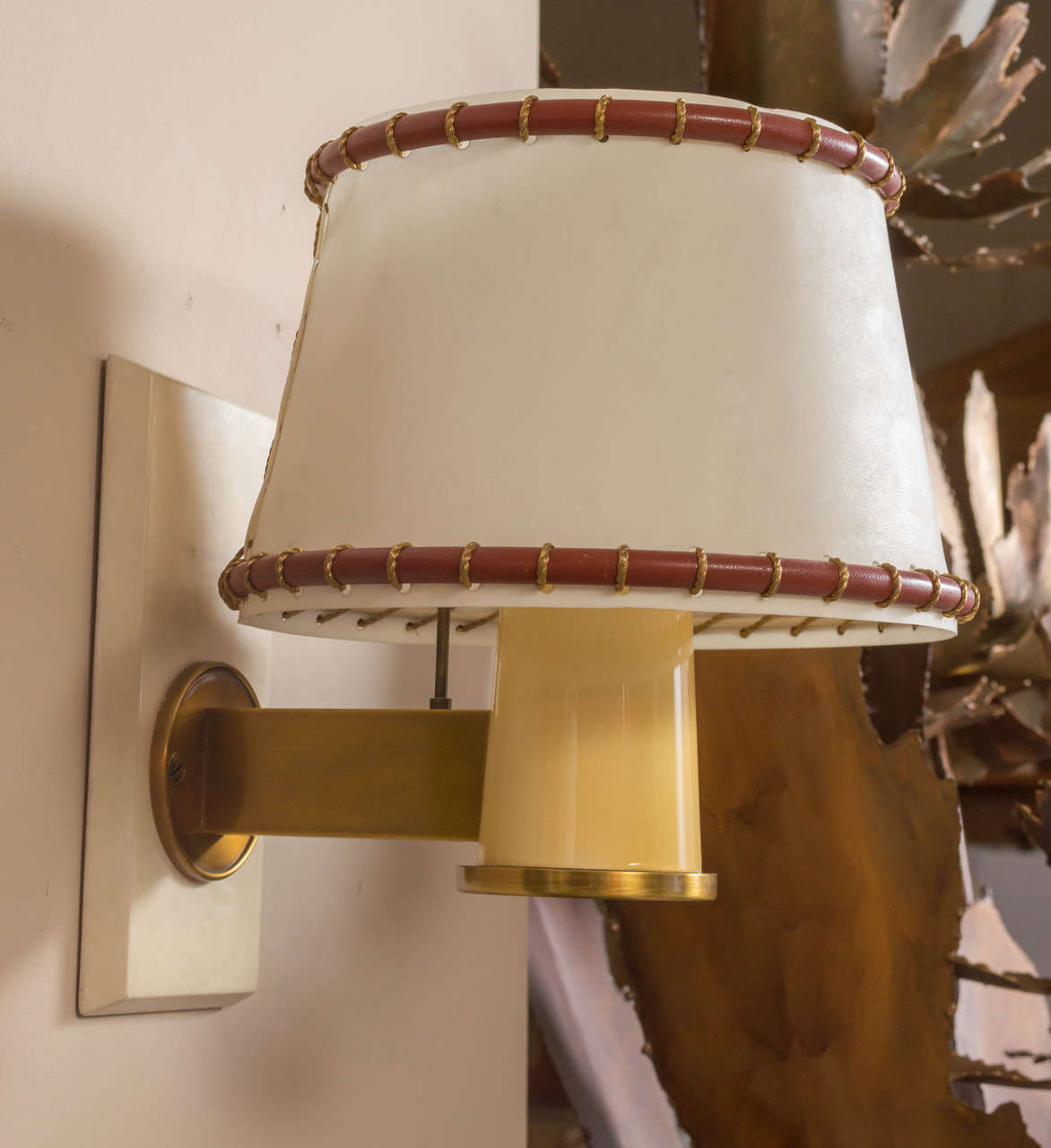 20th Century Paul Dupré-Lafon Wall Sconces For Sale