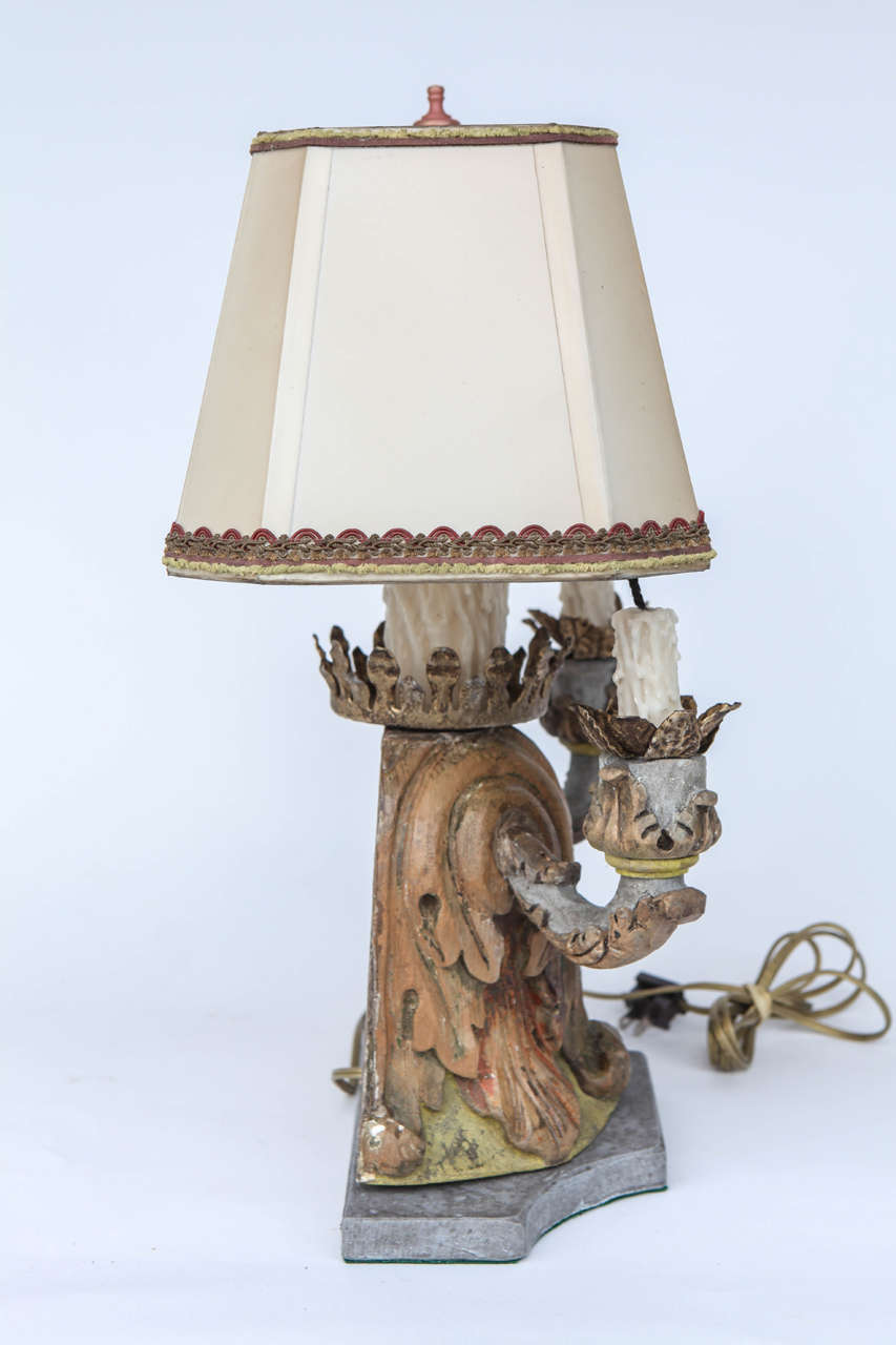 Pair of 19th Century Italian Fragment Lamps For Sale 3