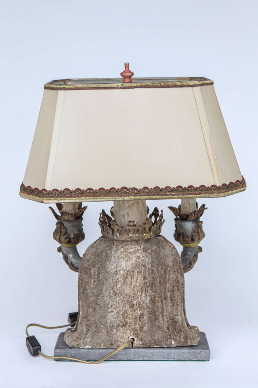 Pair of 19th Century Italian Fragment Lamps For Sale 4