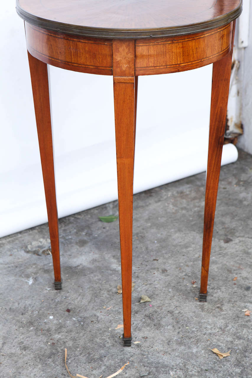 1900s French Mahogany Occasional Table 2