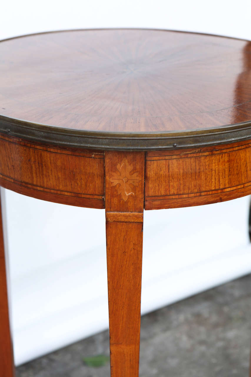 1900s French Mahogany Occasional Table 3