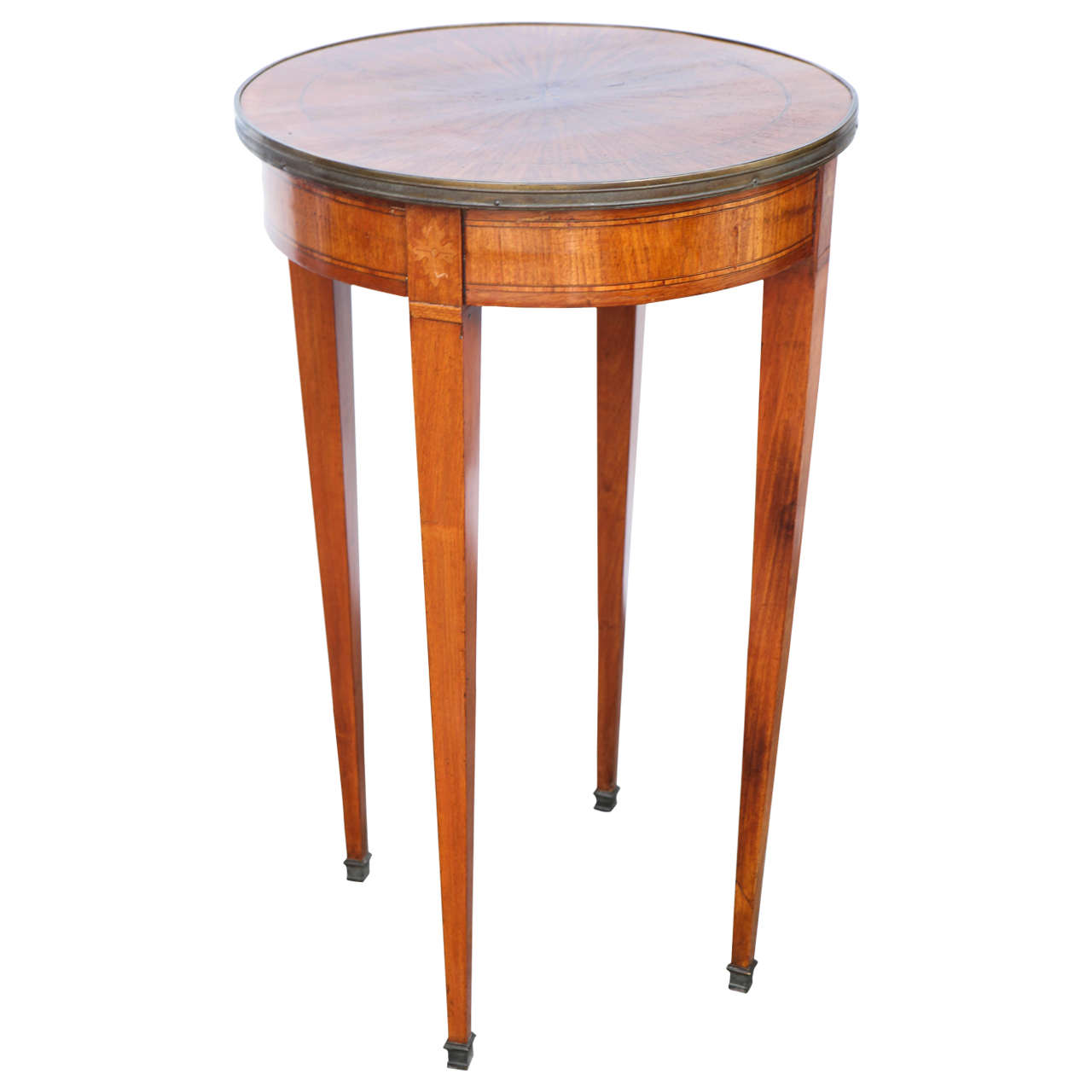 1900s French Mahogany Occasional Table