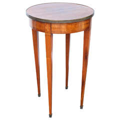 1900s French Mahogany Occasional Table