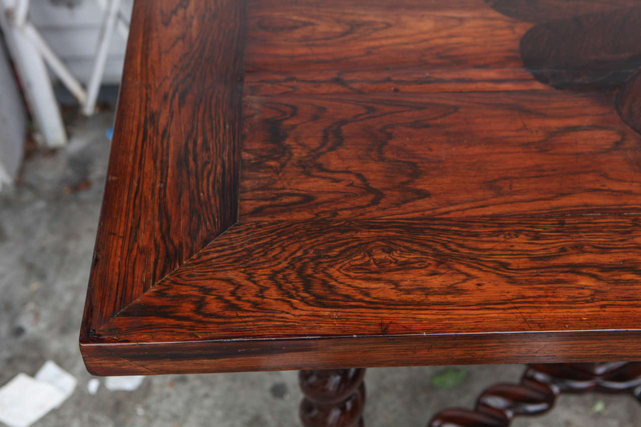 18th Century Portuguese Rosewood Table For Sale 2