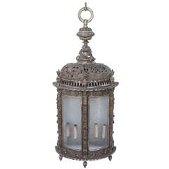 Pair of Early 19th c. French Silvered Bronze Wall Sconces Pair of Early 19th c. French Silvered Bronze Wall Sconces