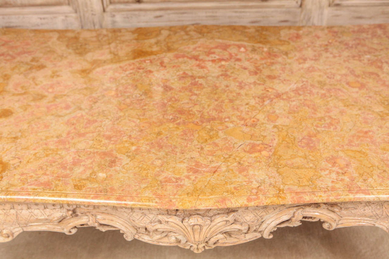 center table with marble top