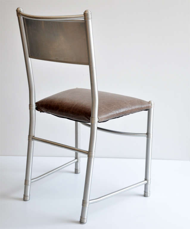 Aluminum Warren McArthur Side Chair