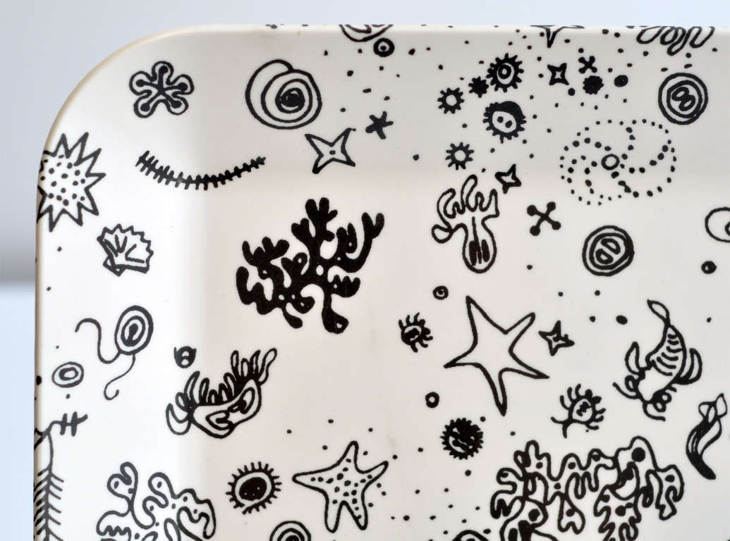 American CHARLES AND RAY EAMES Sea Things Tray for Waverly Products