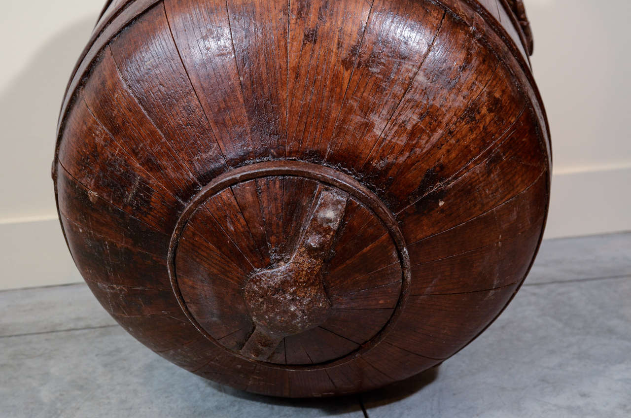 Antique Cypress Water Bucket 4
