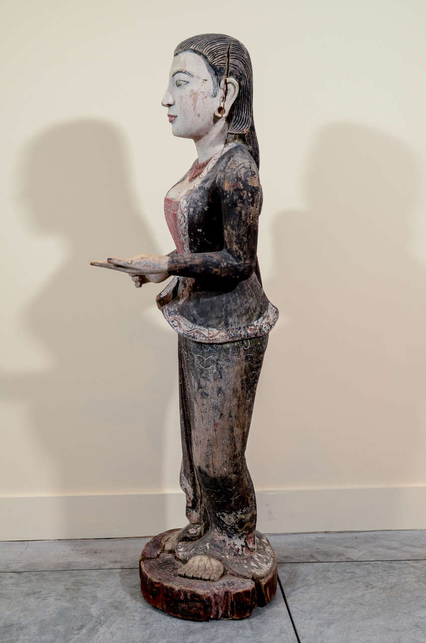 Early 20th Century Burmese Carving
