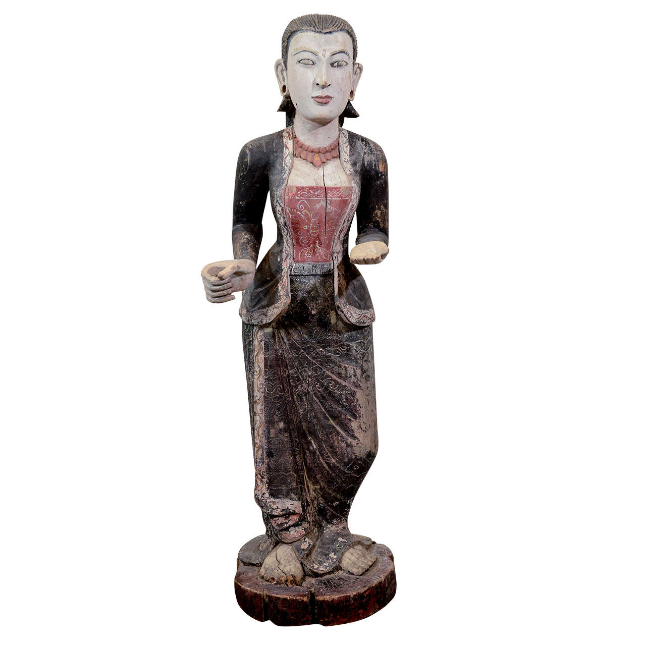 Early 20th Century Burmese Carving For Sale