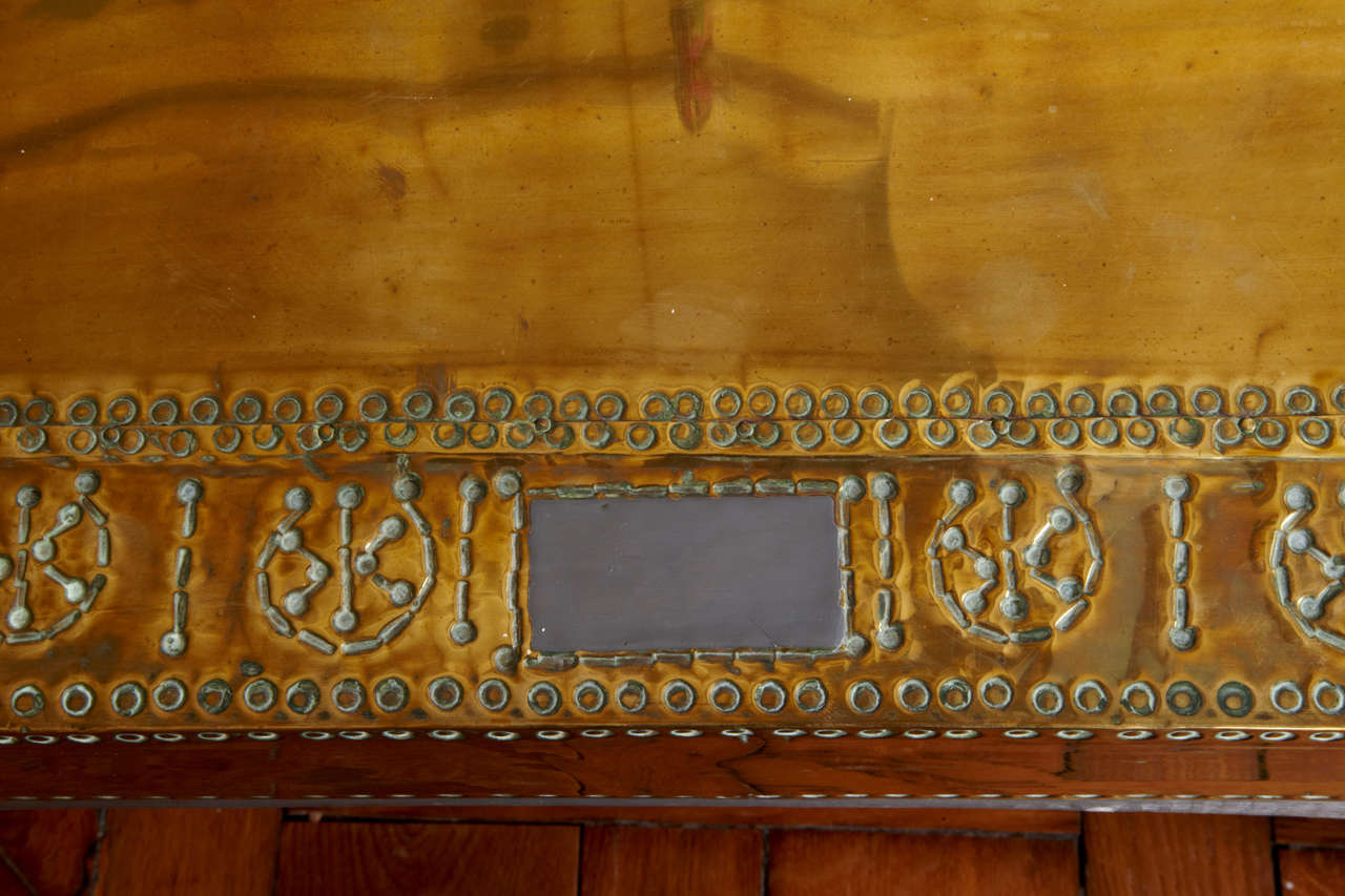 Unknown Massive mid Century Orientalist   Coffee Table For Sale