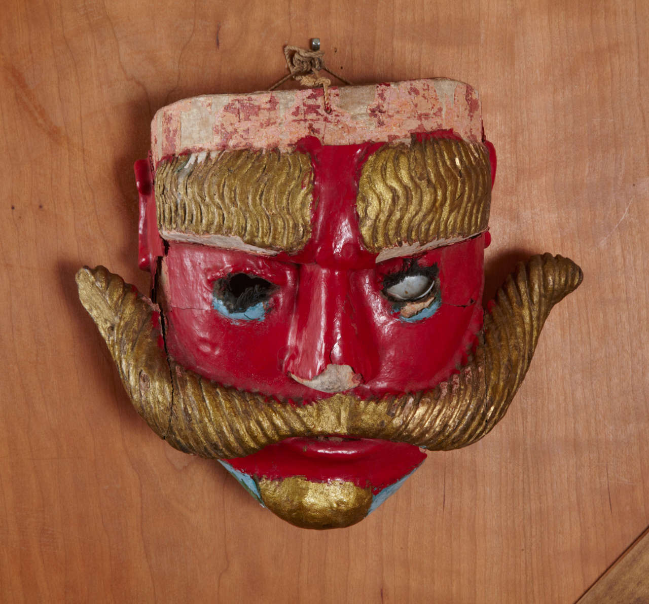 A Pair Of Mexican Masks Circa 1900 2