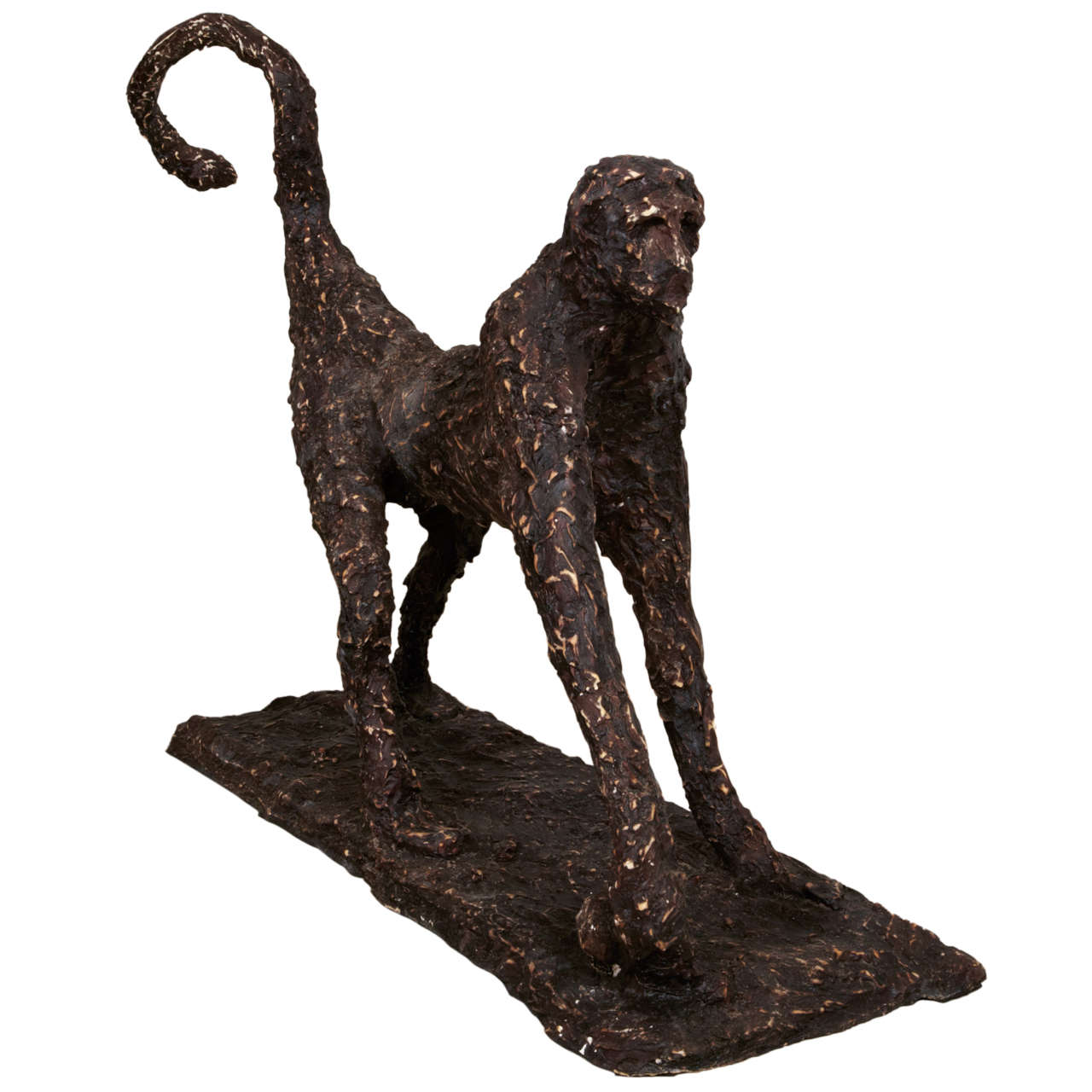Large Sculpture of a Baboon in the style of Alberto Giacometti For Sale