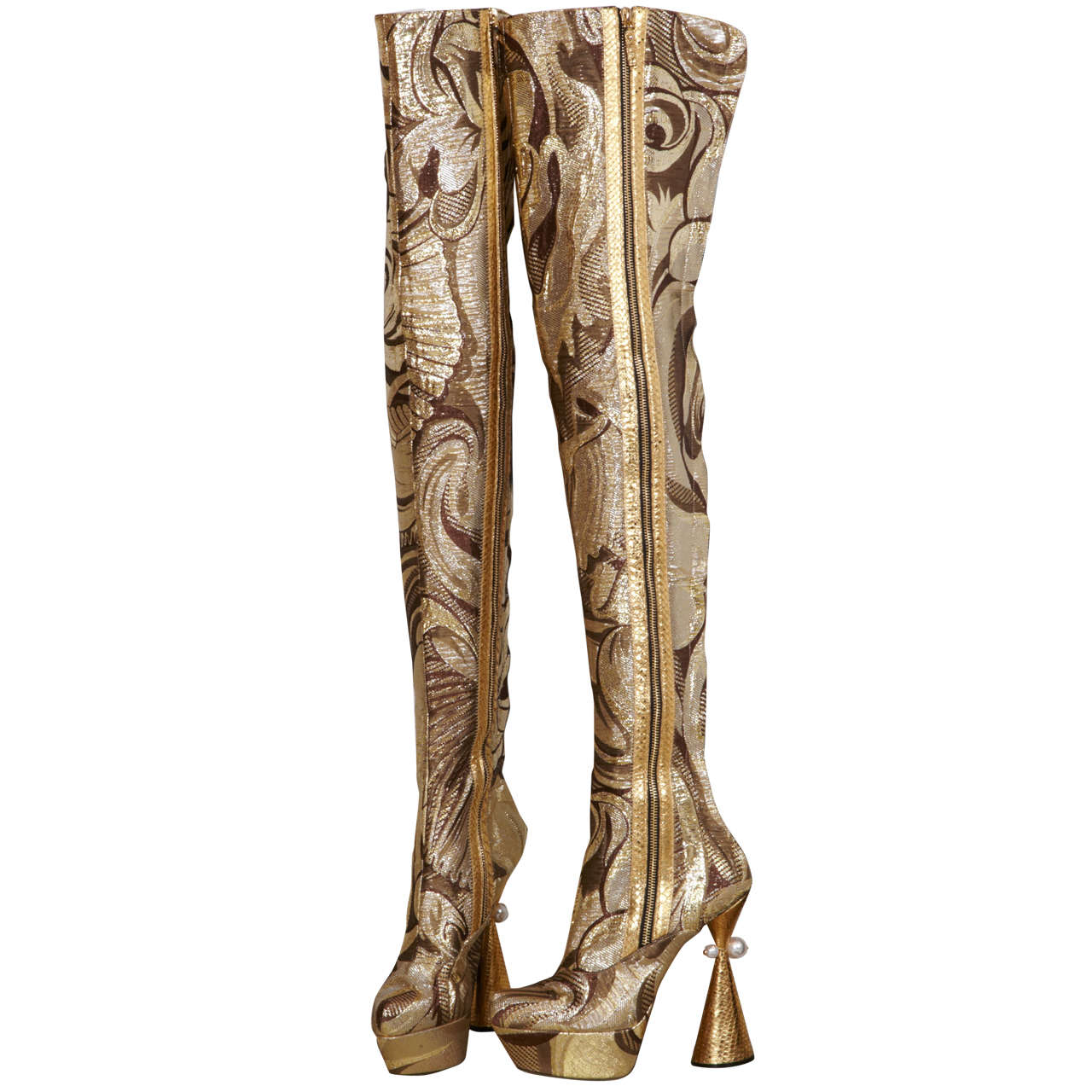knee high louis vuitton boots