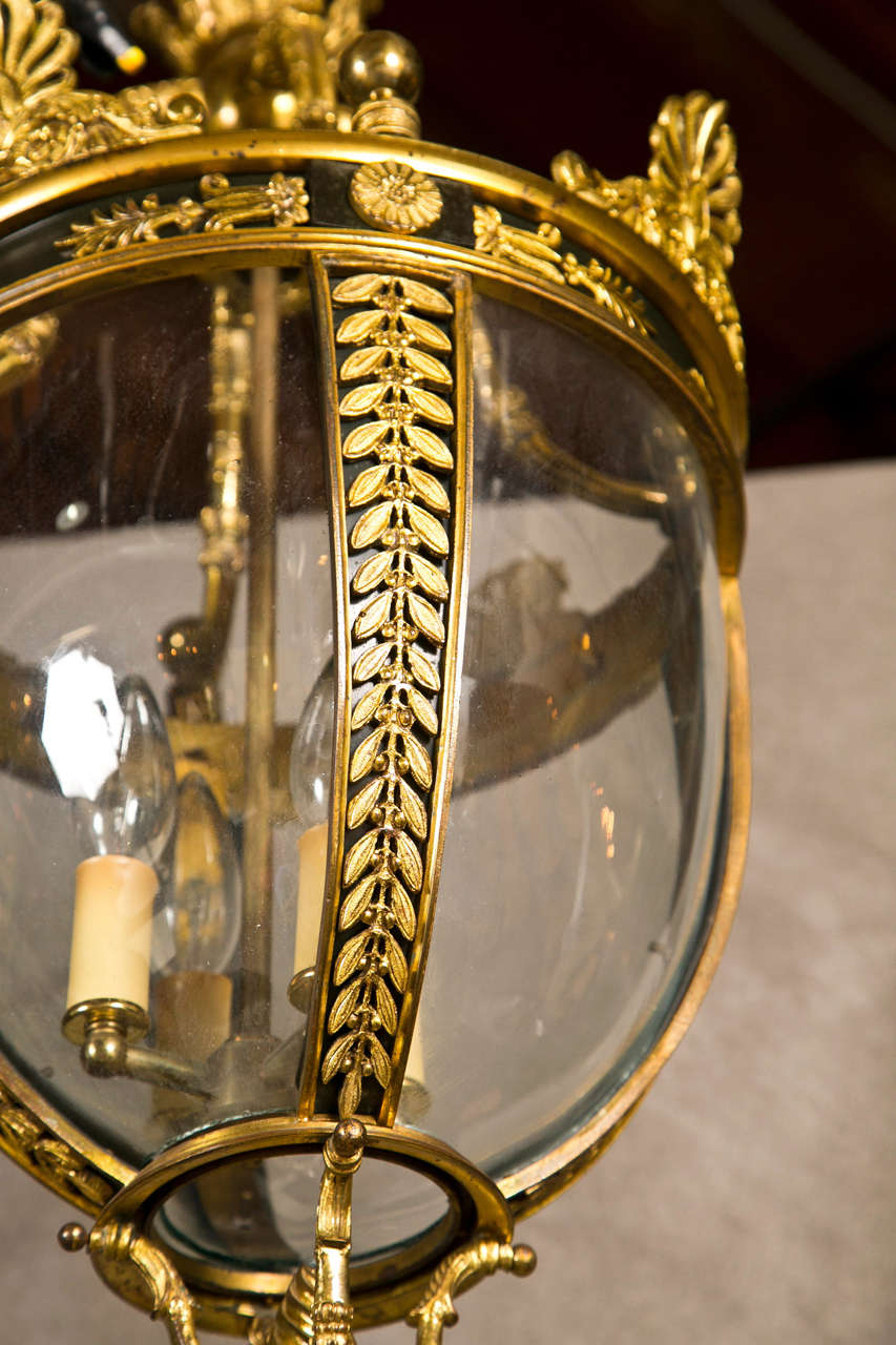 French Empire  Bell Jar Lantern