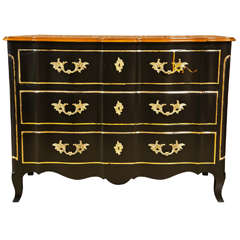Finely Ebonized Commode by John Widdicomb