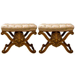 A Pair of Karges X Benches
