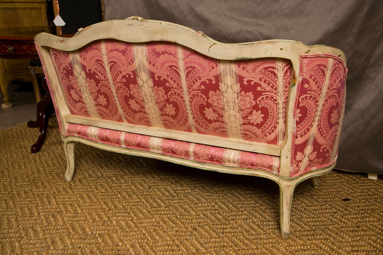 Mid-20th Century  French Finely Carved Louis XV Settees, Canapes by Widdicomb