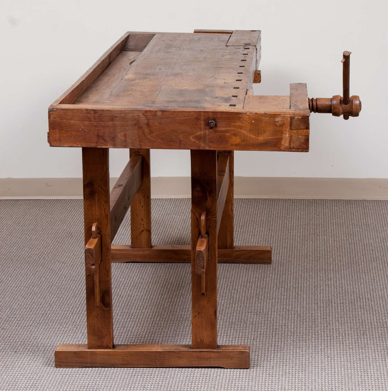 Oak Carpenter's Bench