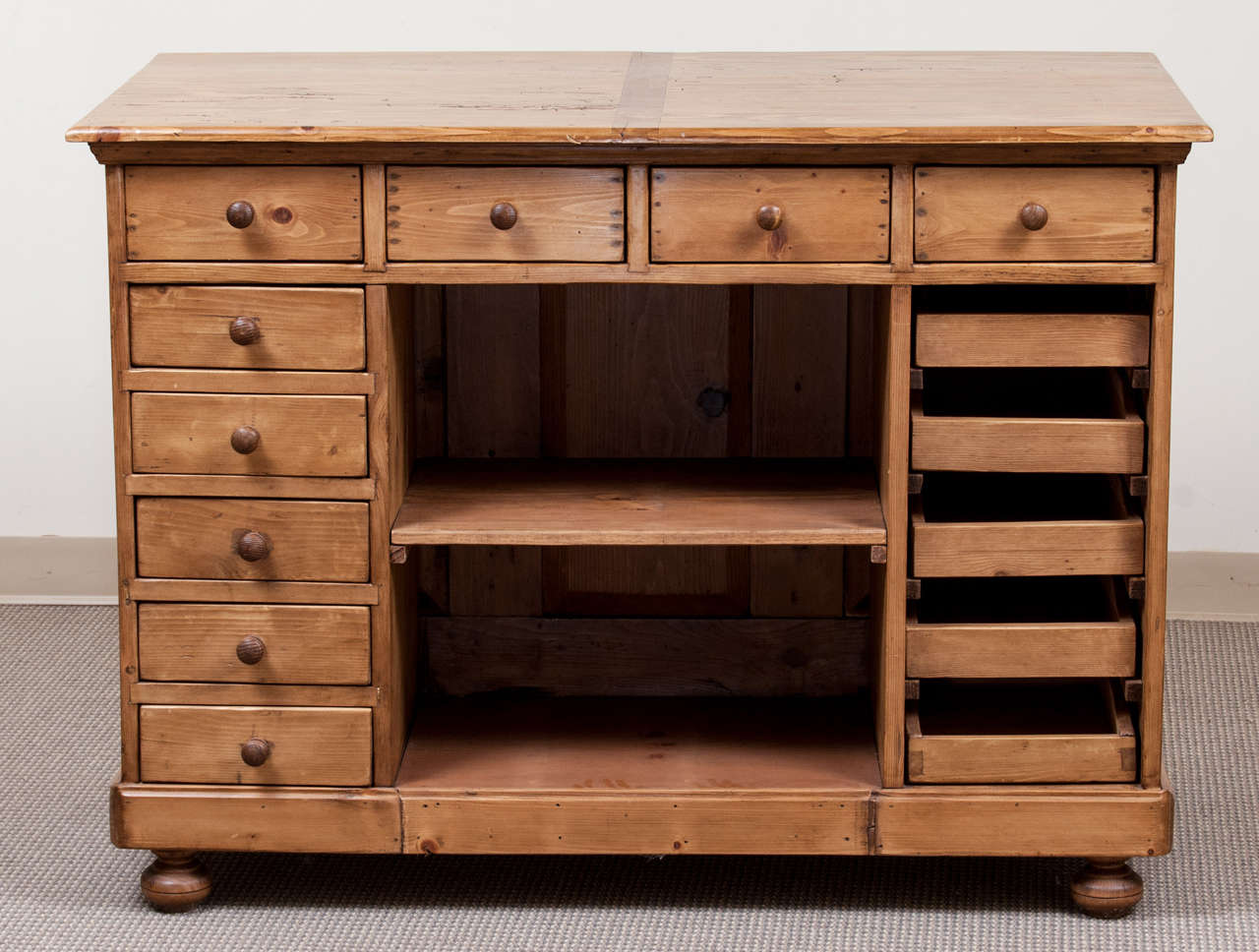 Pine Kitchen Island