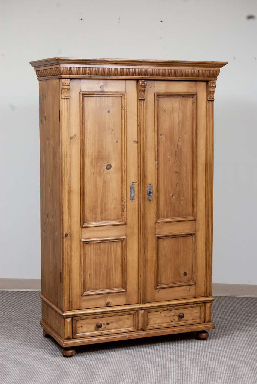 Pine Armoire at 1stDibs