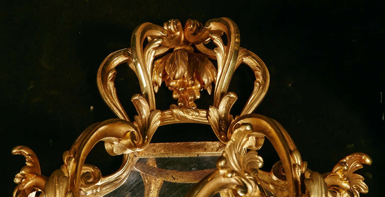 19th Century Bronze Sconces In Excellent Condition For Sale In Paris, FR