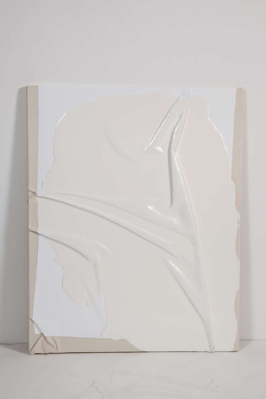 Painting by William Kozar, Canada. High gloss epoxy on rouched canvas.