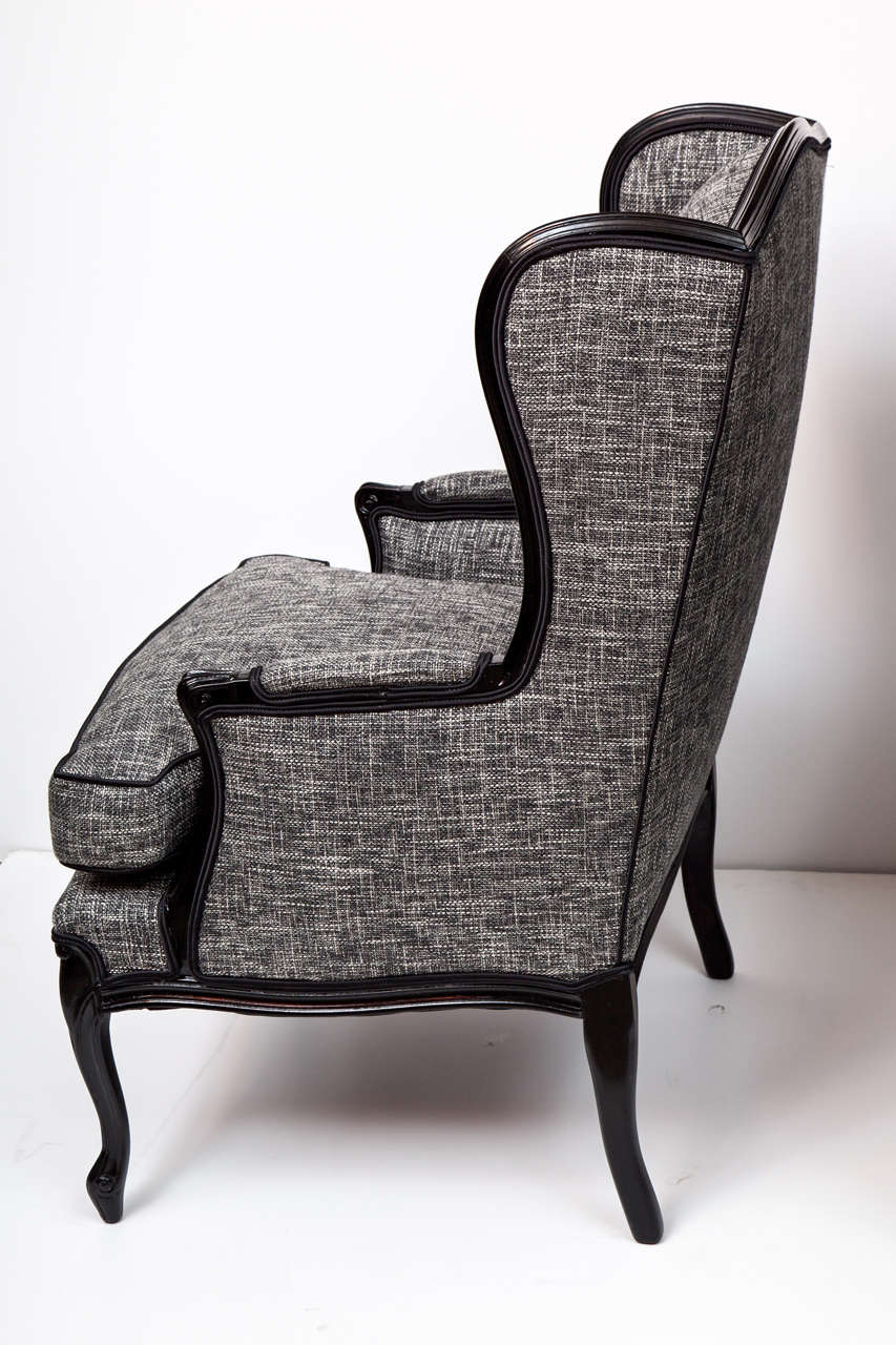 tall wing back chair