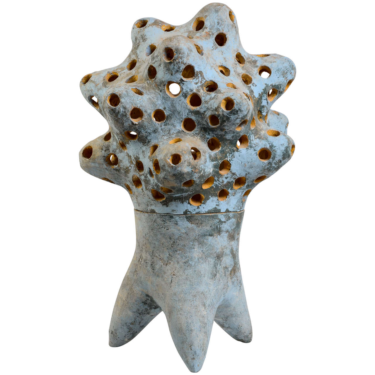 SculptureCeramic Lamp by Agnes at 1stDibs