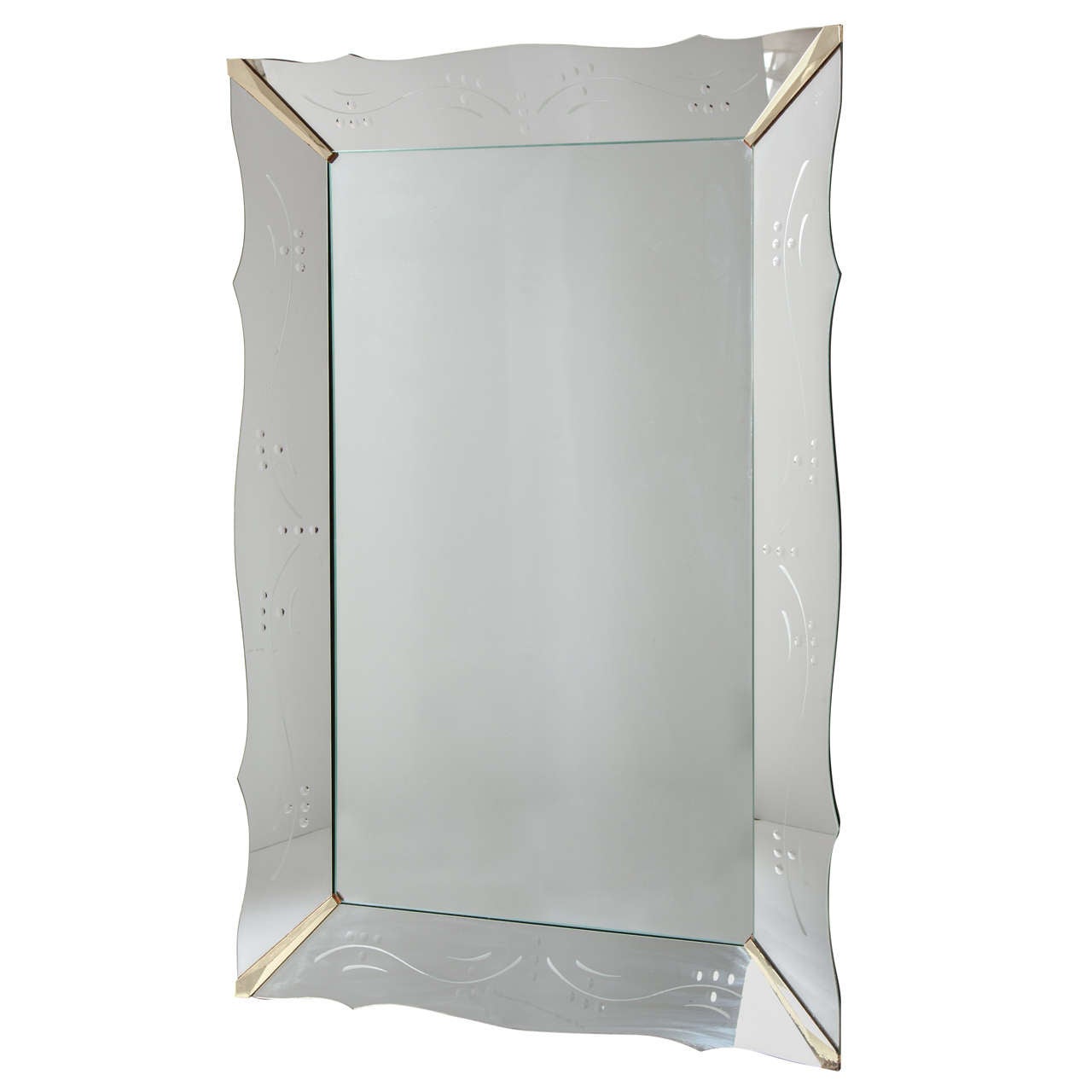 Monumental Wall Mirror at 1stDibs