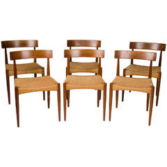 Set of Six Danish Dining Chairs